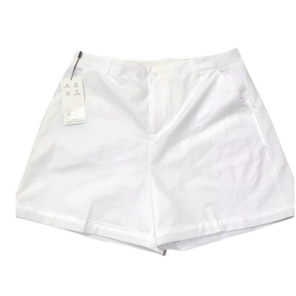 Walter Hagen Women's Clubhouse Traditional 5” Seersucker Golf Shorts Size 6